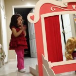 Julie Runs Backstage